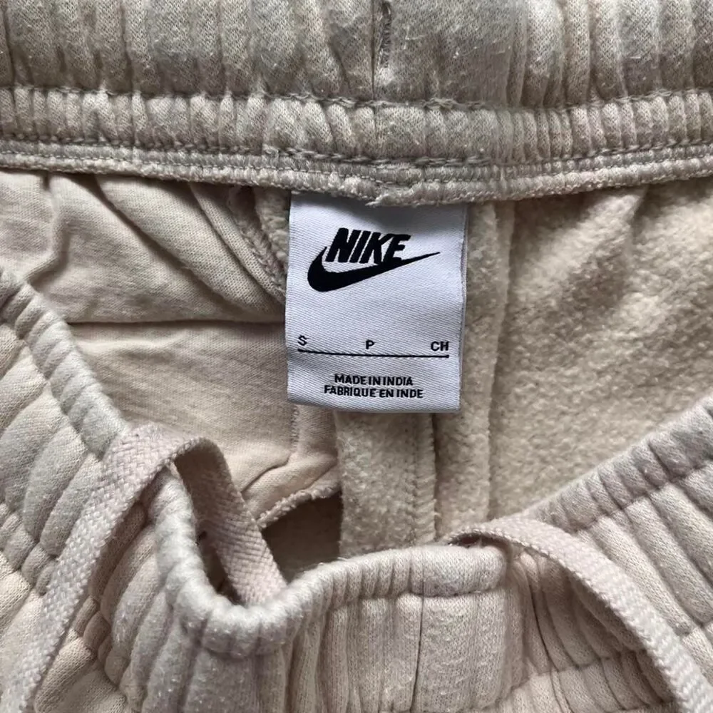 Nike Women's Cream and White Joggers-tracksuits